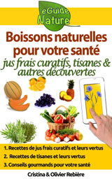 Boissons naturelles pour votre santé - Cristina Rebière & Olivier Rebière